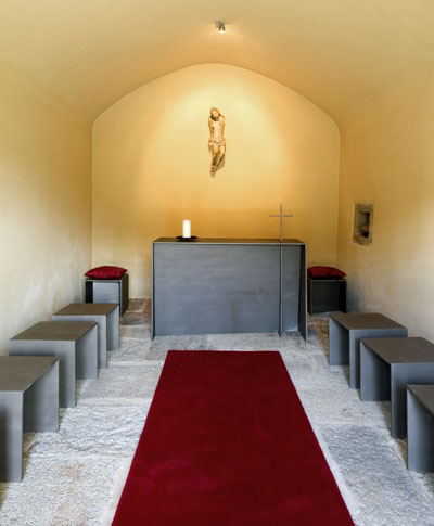 chapel in alvarenga. 2008